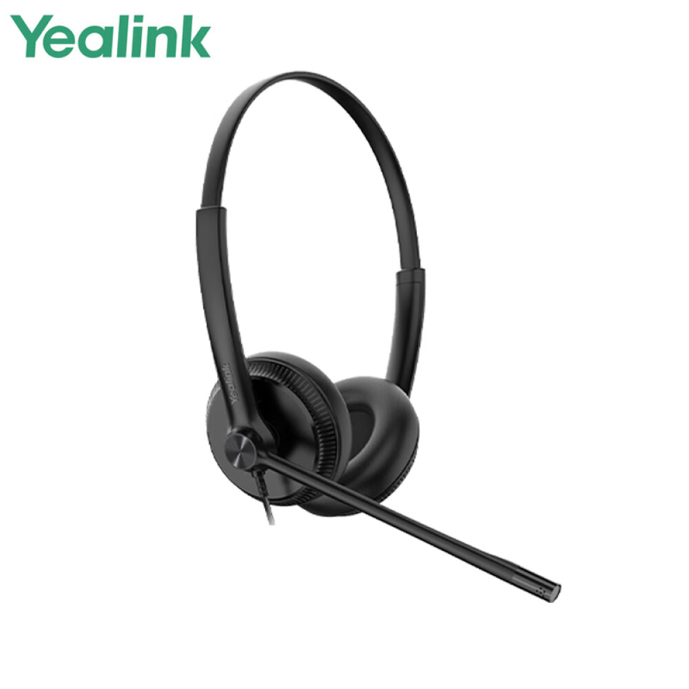 亿联（Yealink） YH34  Dual双耳头戴式话务耳机QD转RJ9/水晶头/客服耳麦/高清降噪